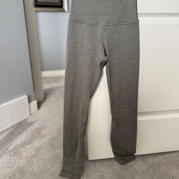 Lululemon align leggings 25” heathered grey sage - Picture 2 of 5